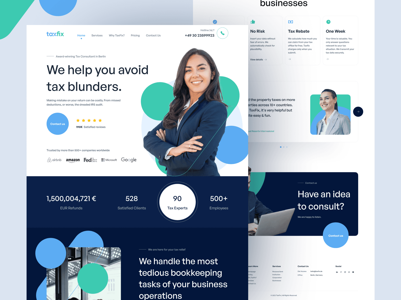 TaxFix - Tax Consulting Service
