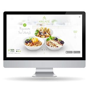 KREATE - Website Design