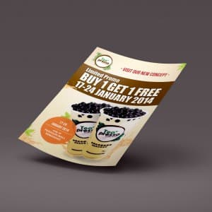 Teapresso Flyer