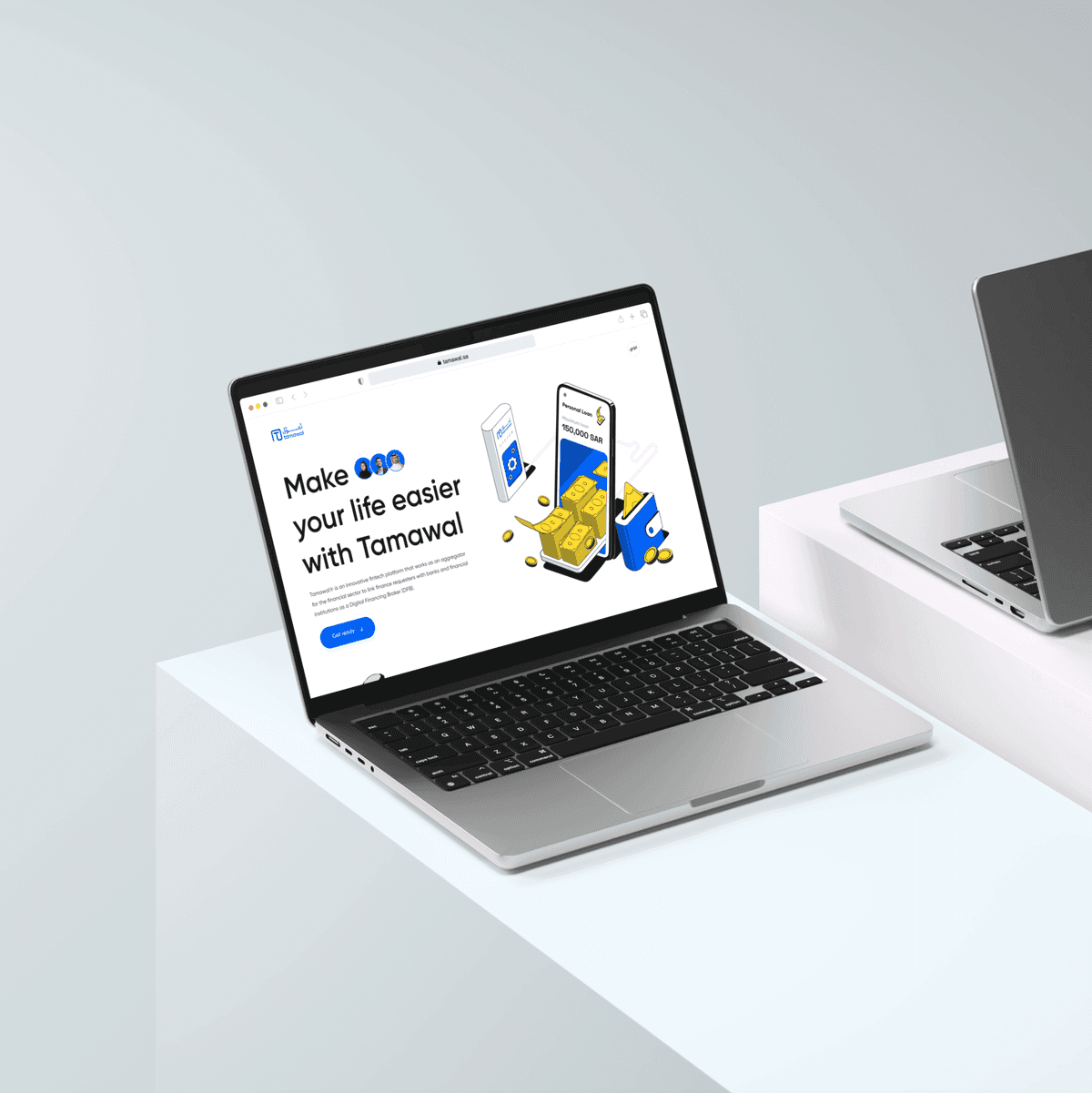 Tamawal - Landing Page