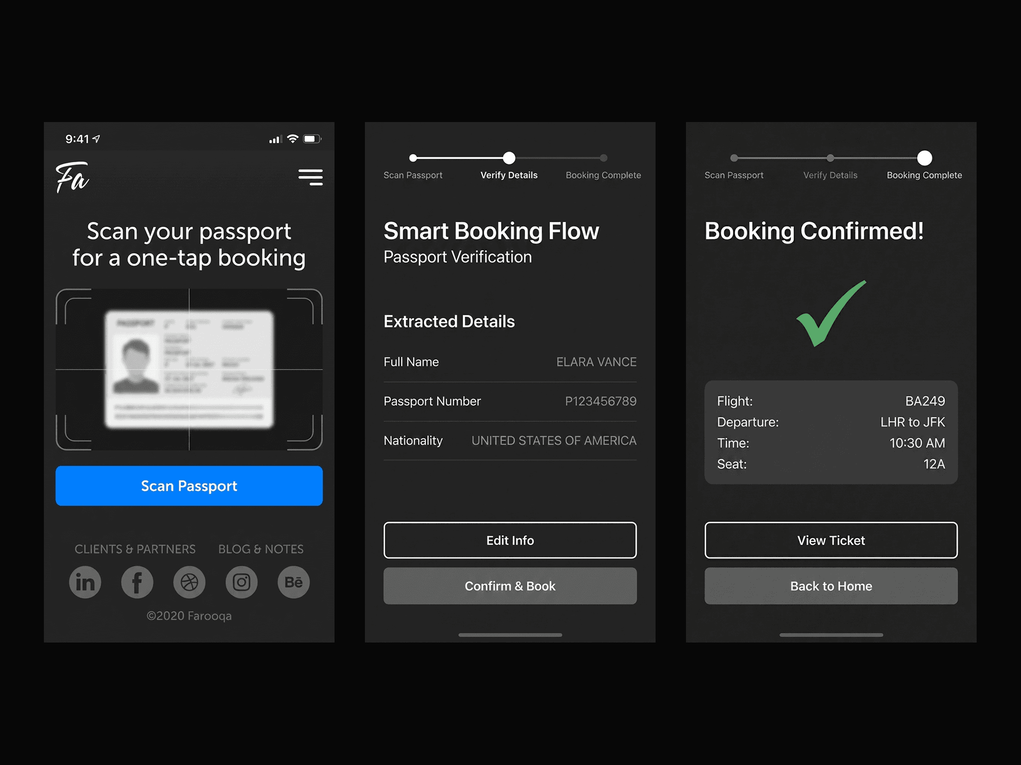 Smart Booking Flow